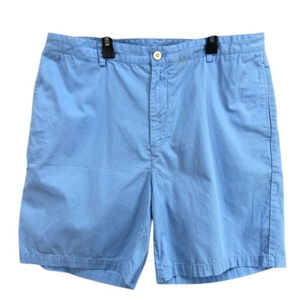 Vineyard Vines Shorts Mens Sz 40 Light Blue Breaker Chino Classic Fit Vacation
